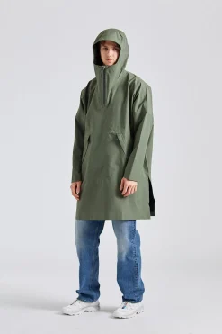 Aalesund Poncho Dusty Green
