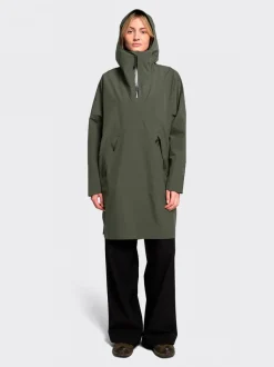 Aalesund Poncho Dusty Green