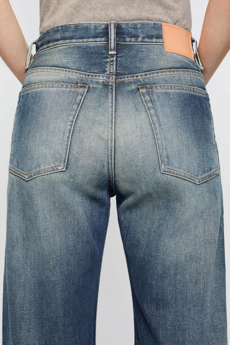 Acne Studios 2021F Broadway Mid Blue