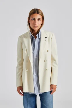 Adam Blazer Hvit