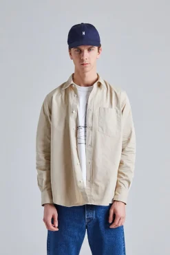 Algot Twill Shirt Oatmeal