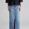 Ankle Column Skirt Please Hold