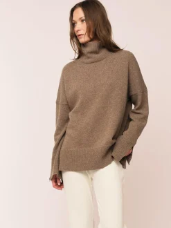 Anna TN Sweater Brown Melange