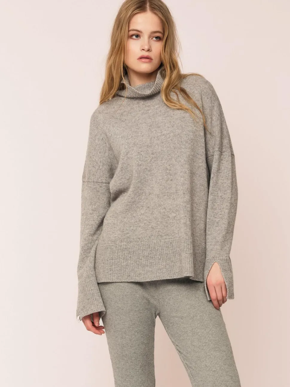 Anna TN Sweater Grey Melange