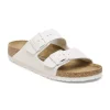 Arizona Suede Leather Antique White