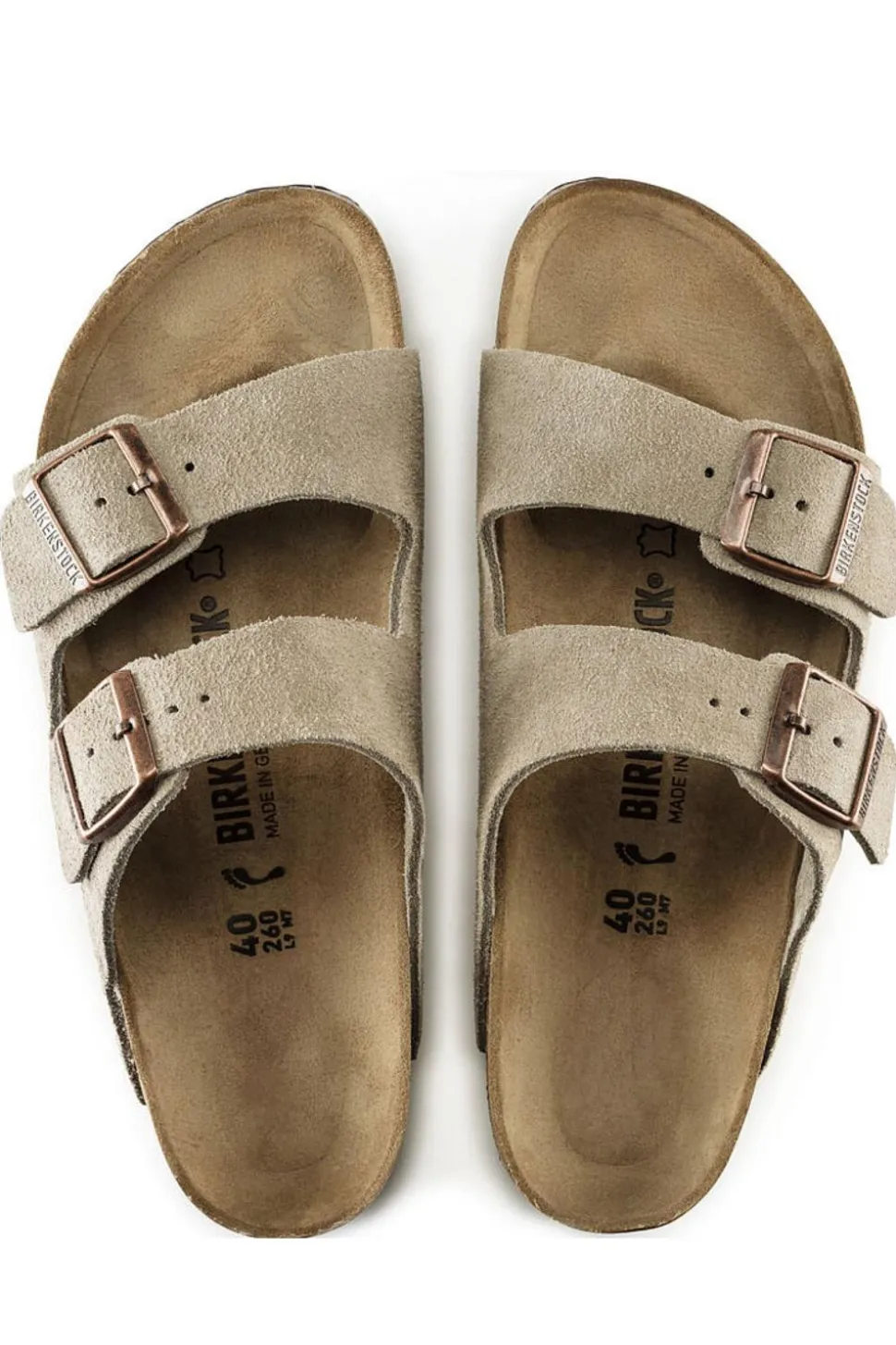 Arizona Suede Leather Taupe