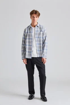 Arne Shirt Grey Check