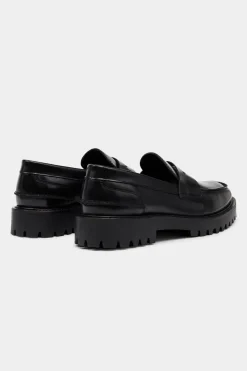 Aron Penny Loafer Black