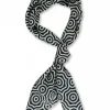 Ascot Silk Scarf Navy