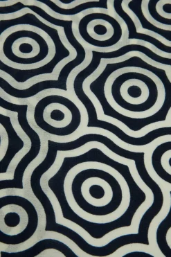 Ascot Silk Scarf Navy