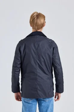 Ashby Wax Jacket Navy