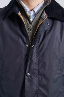 Ashby Wax Jacket Navy