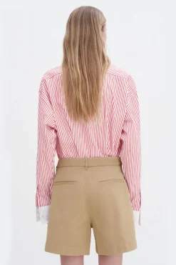 Baggy Cotton Shorts Canvas