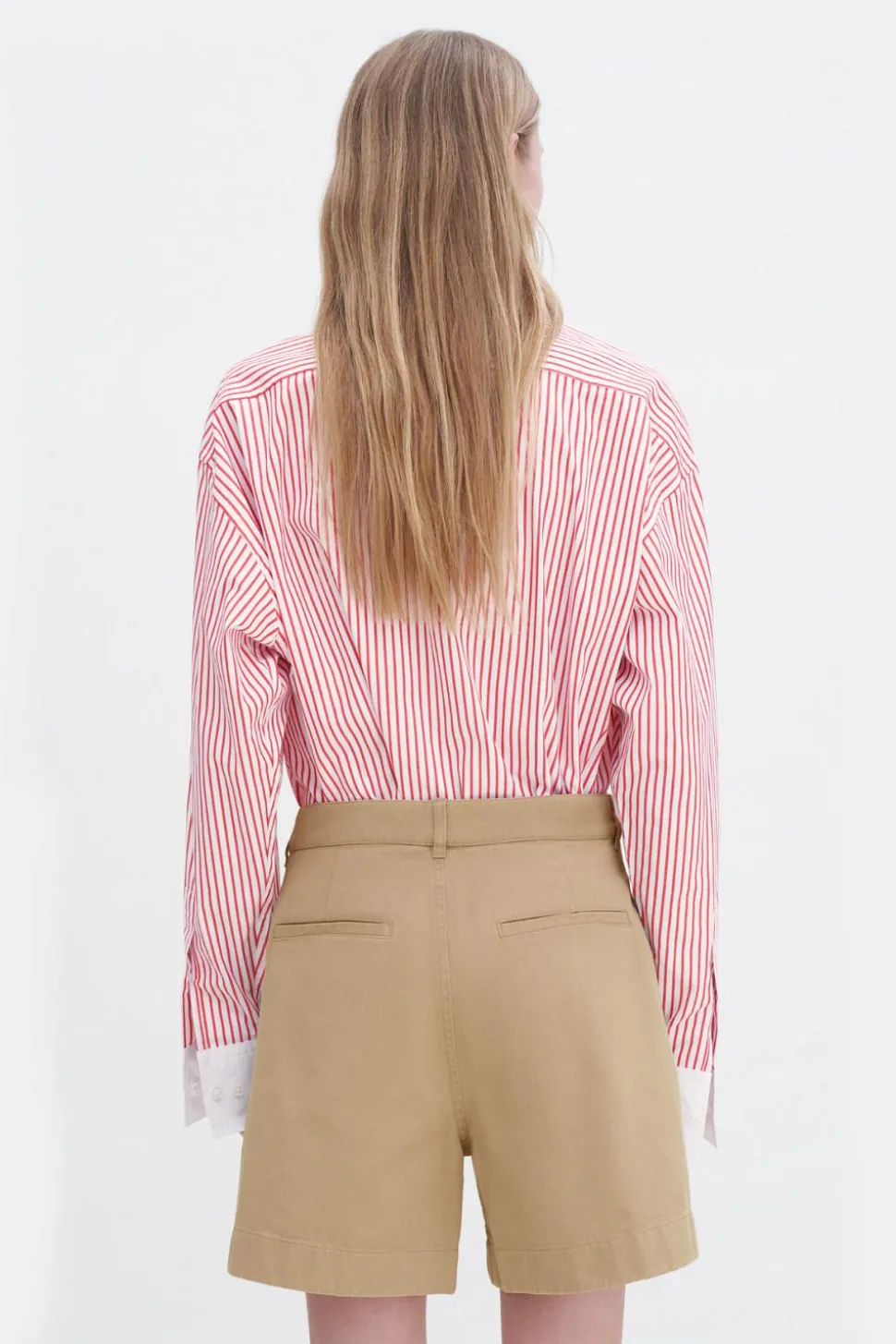 Baggy Cotton Shorts Canvas