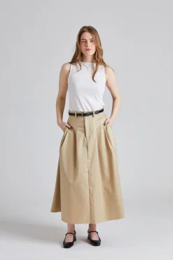 Beatris Top White