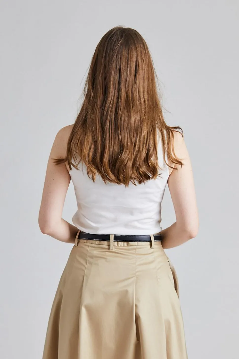 Beatris Top White
