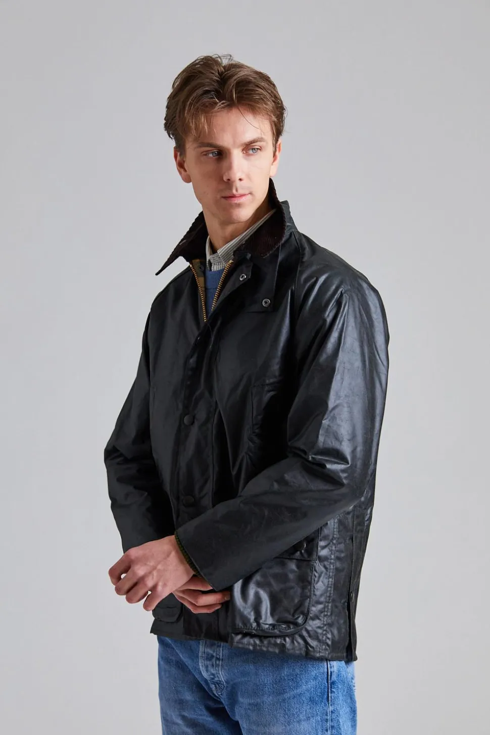 Bedale Wax Jacket Sage