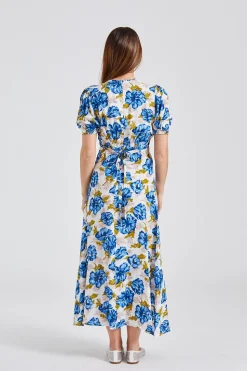 Bellavista Midi Dress Isadora Floral Navy