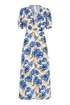 Bellavista Midi Dress Isadora Floral Navy