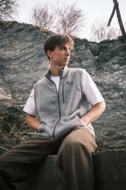Better Sweater Vest Stonewash