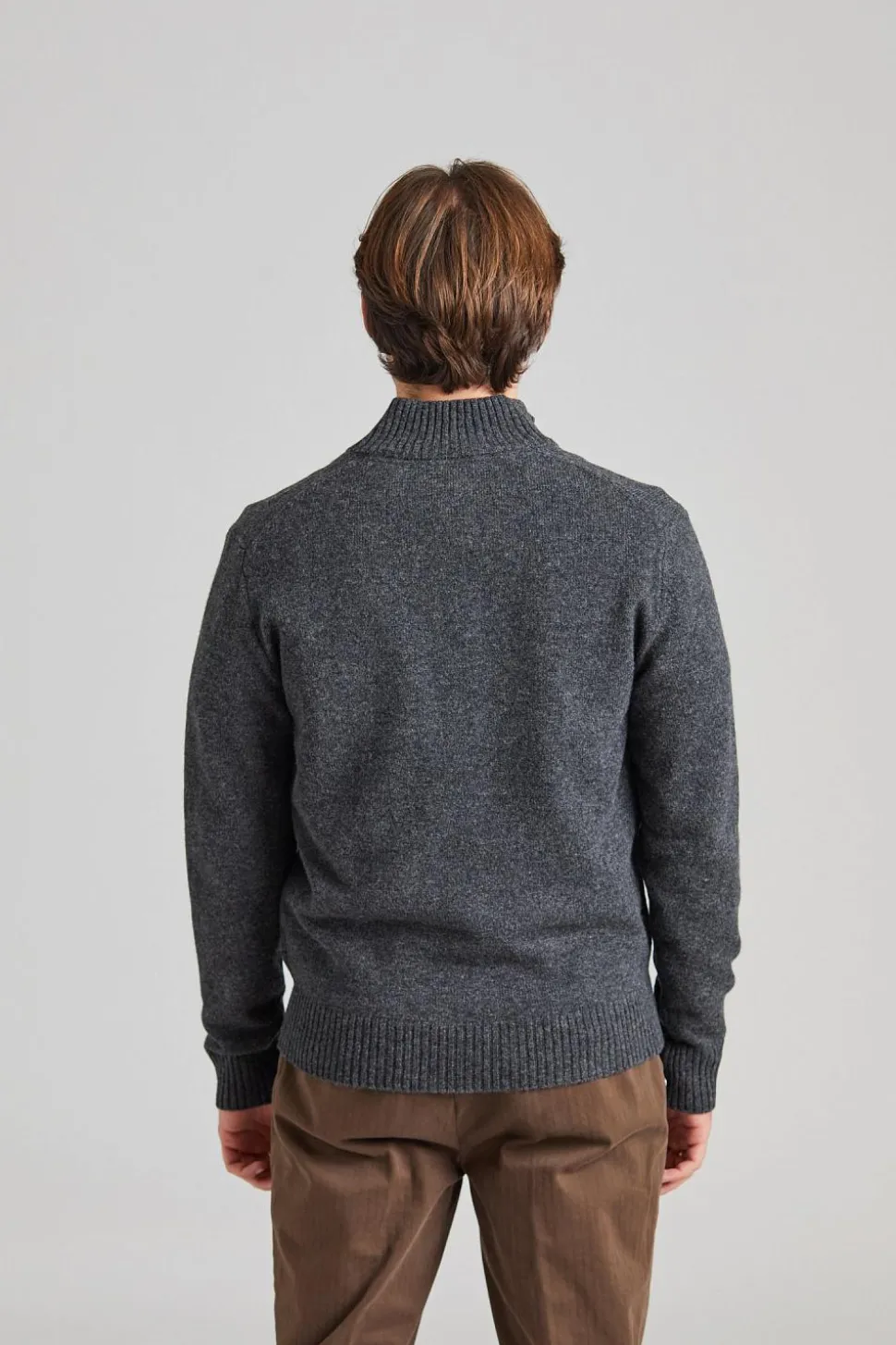 Blu AA CS Halfzip Charcoal