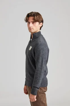 Blu AA CS Halfzip Charcoal