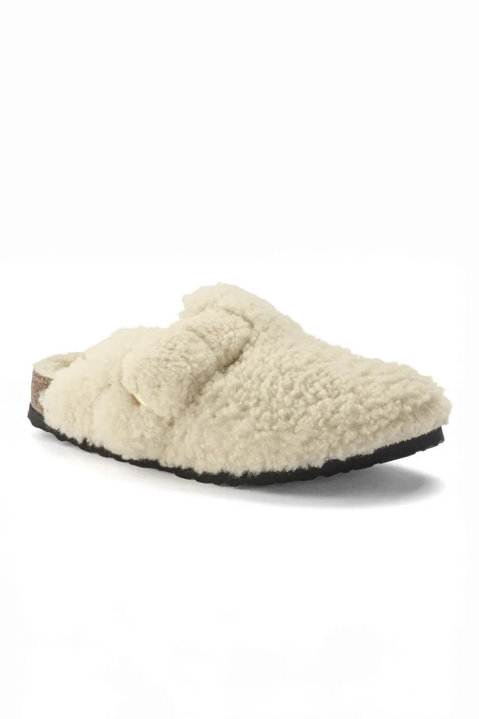 Boston Big Buckle Shearling Eggshell