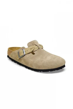 Boston Braided Leather Taupe