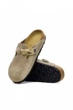 Boston Braided Leather Taupe