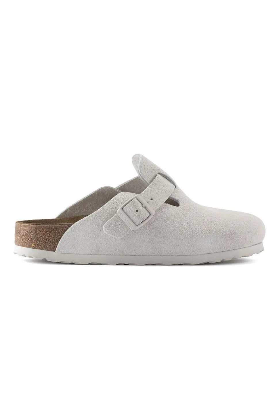 Boston Suede Leather Antique White