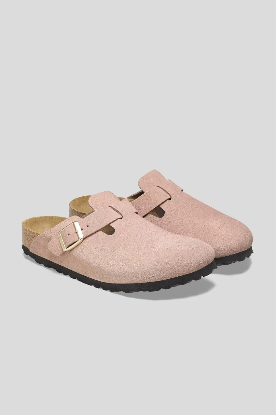 Boston Suede Leather Light Rose