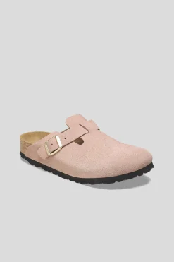 Boston Suede Leather Light Rose