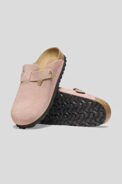Boston Suede Leather Light Rose