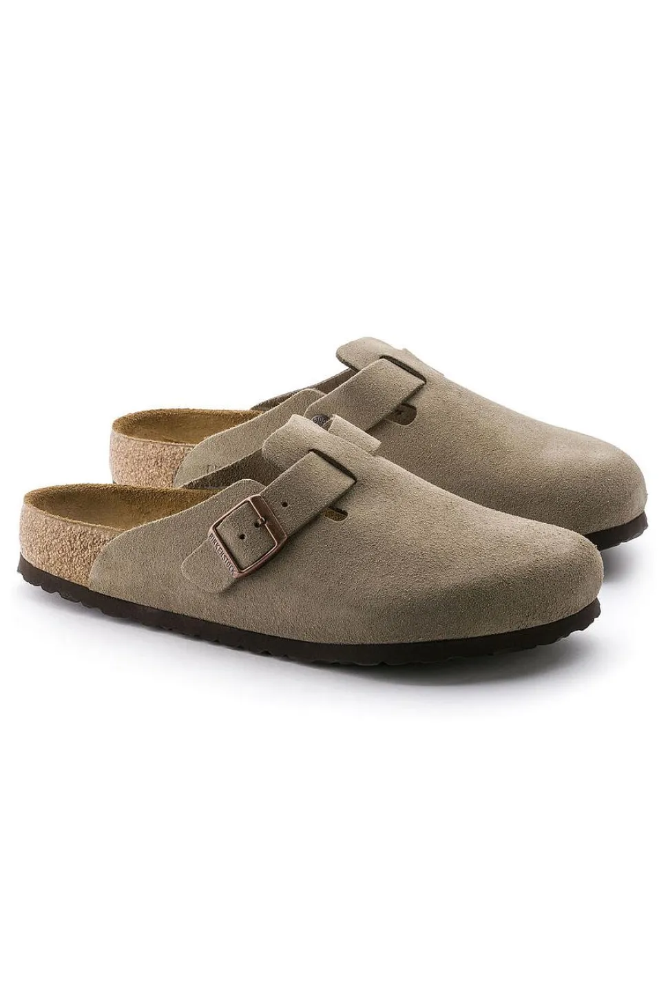 Boston Suede Leather Taupe