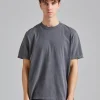Box T-Shirt Worn Black