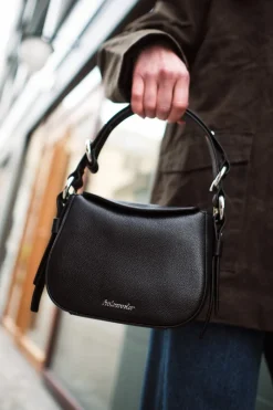 Bud Leather Bag Mini Black