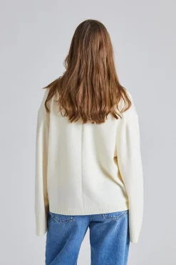Cape Cod Polo Sweater Macadamia