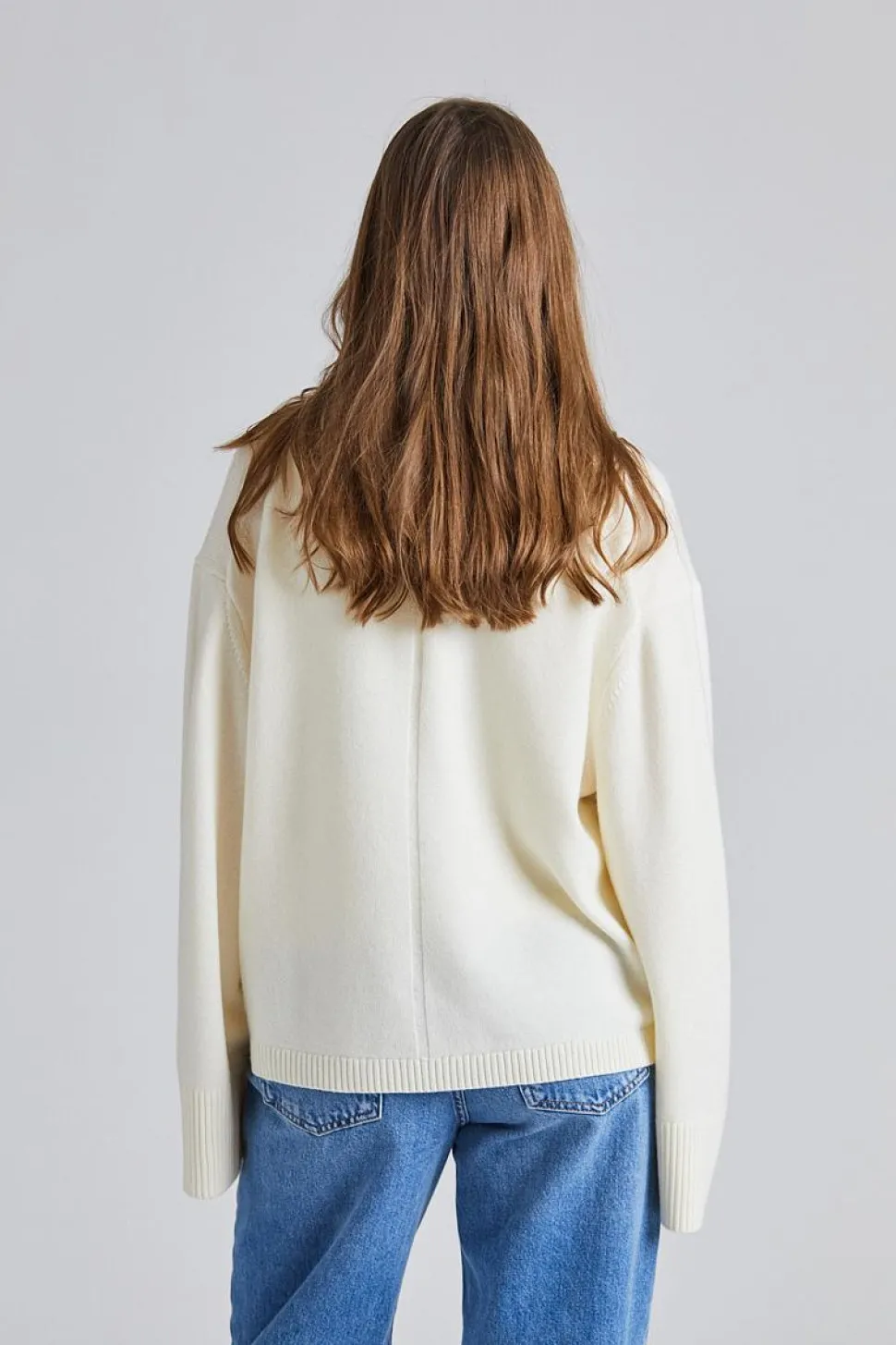Cape Cod Polo Sweater Macadamia