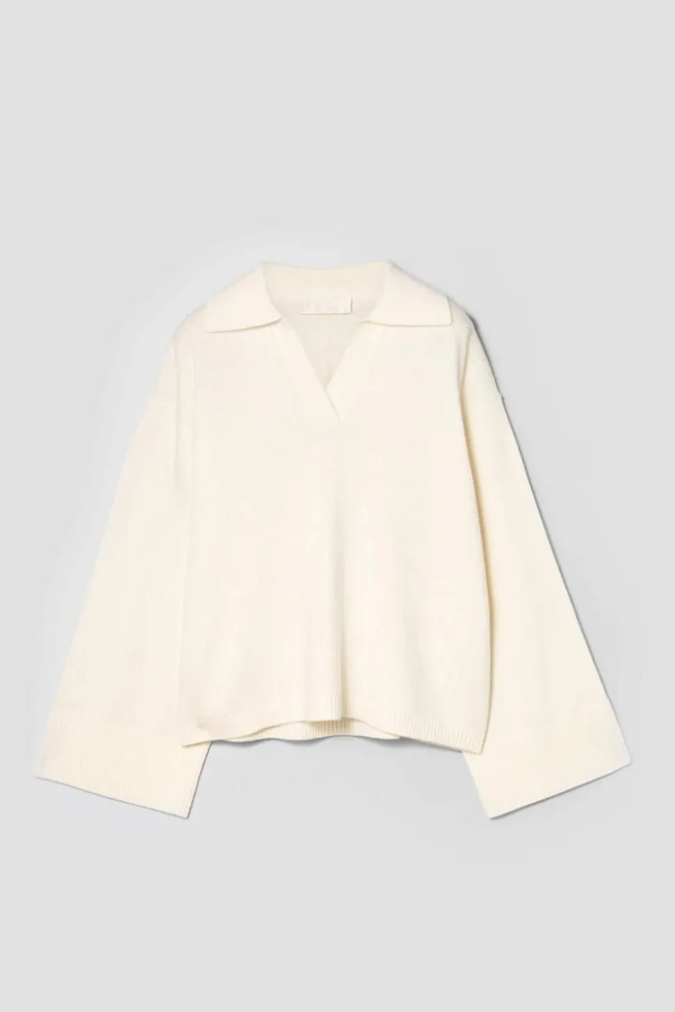 Cape Cod Polo Sweater Macadamia