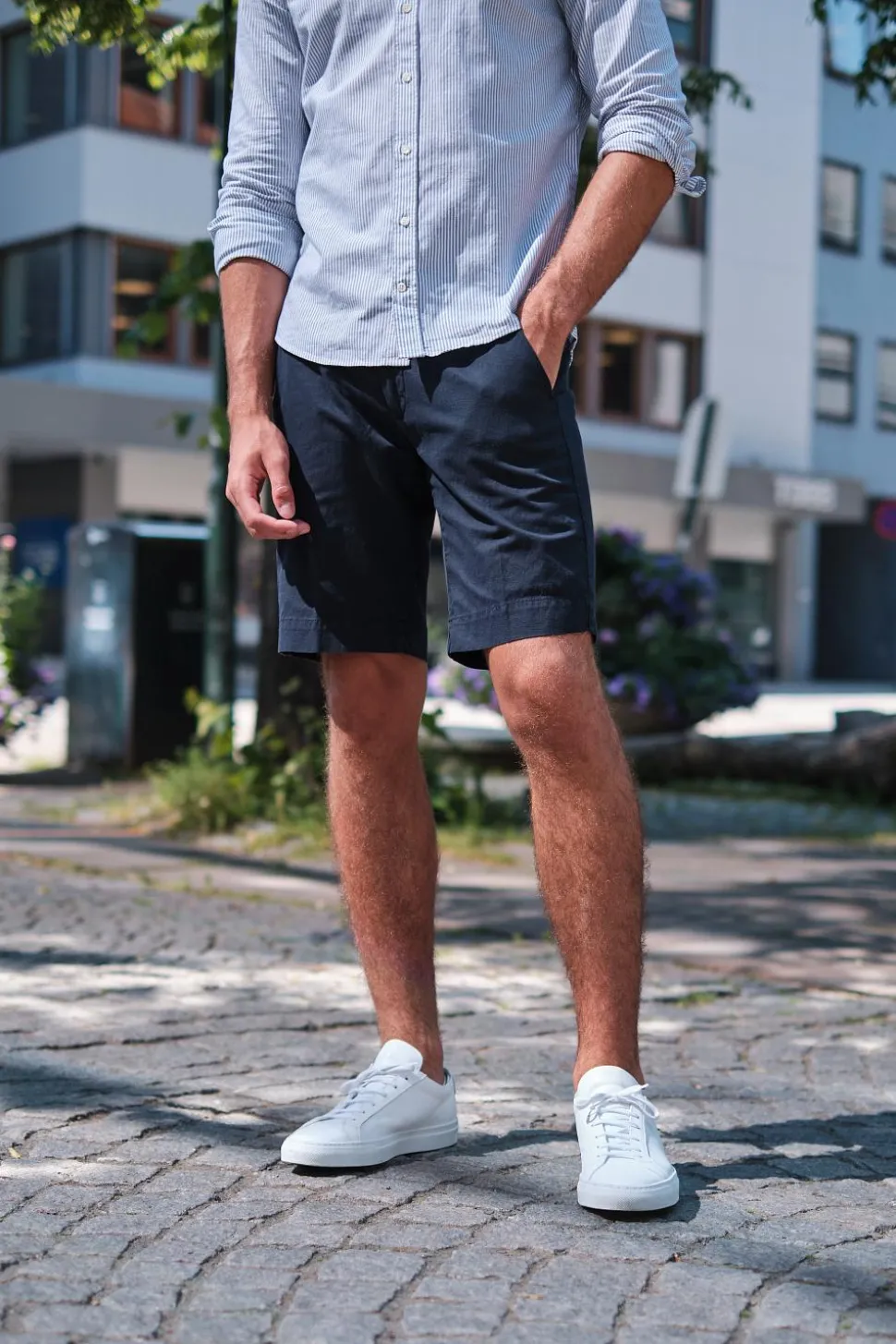 Capri Shorts Blue