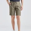 Capri Shorts Khaki Green