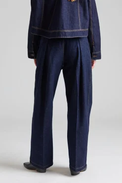 Cargo Jean Dark Indigo Rinse