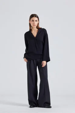 Cascais Blouse Black