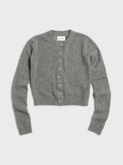 Cashmere Cardigan Dark Grey