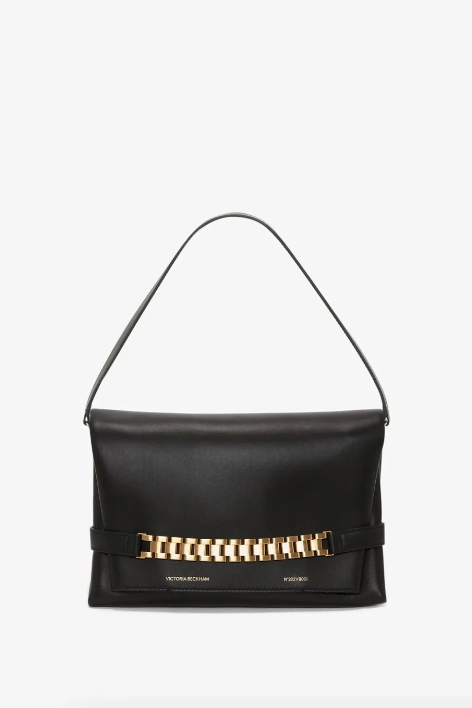 Chain Pouch With Strap Black