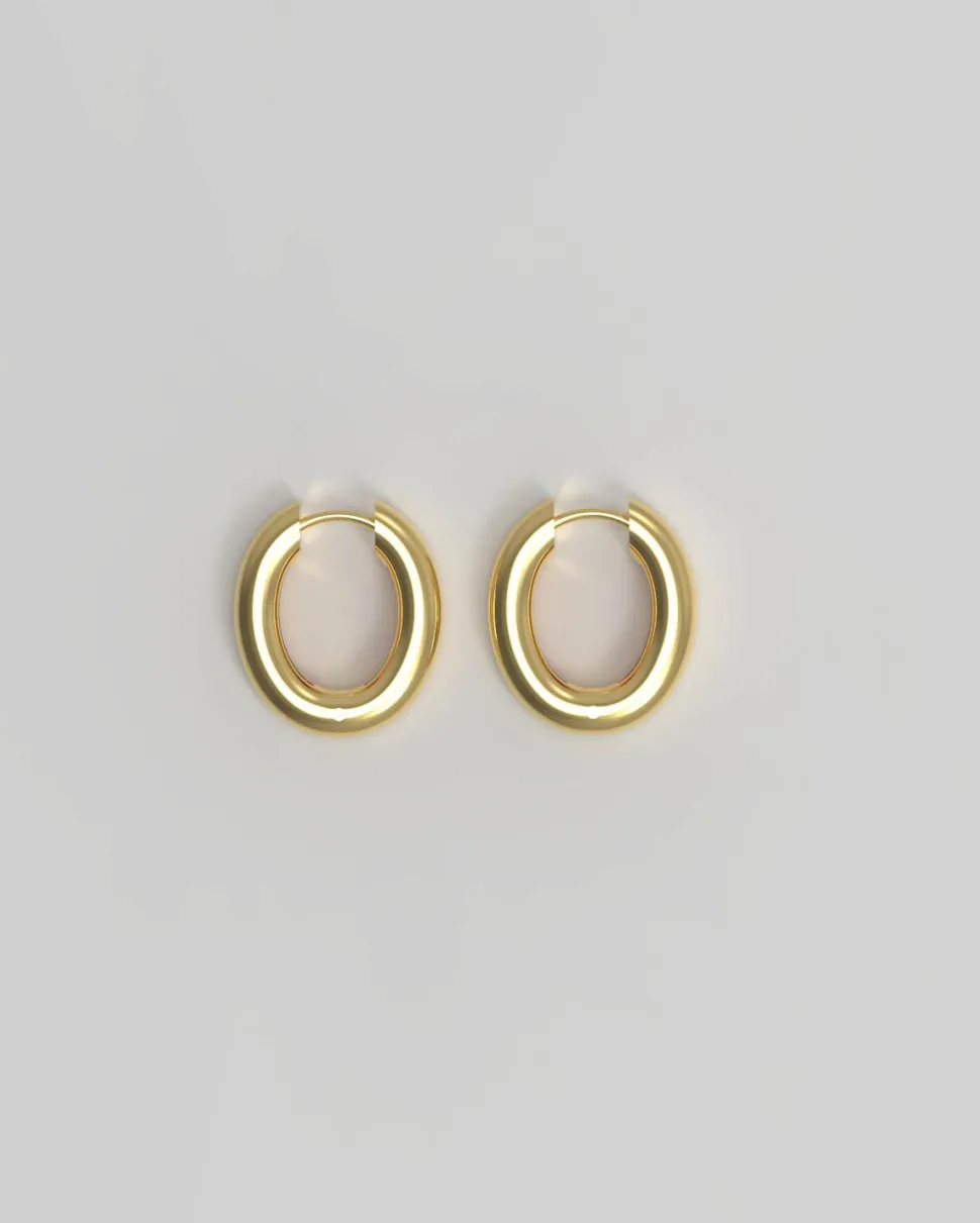 Chunky Hoop M Plated