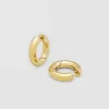 Chunky Hoops Medium Gold