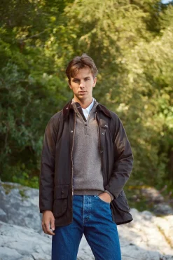 Classic Beaufort Wax Jacket Olive