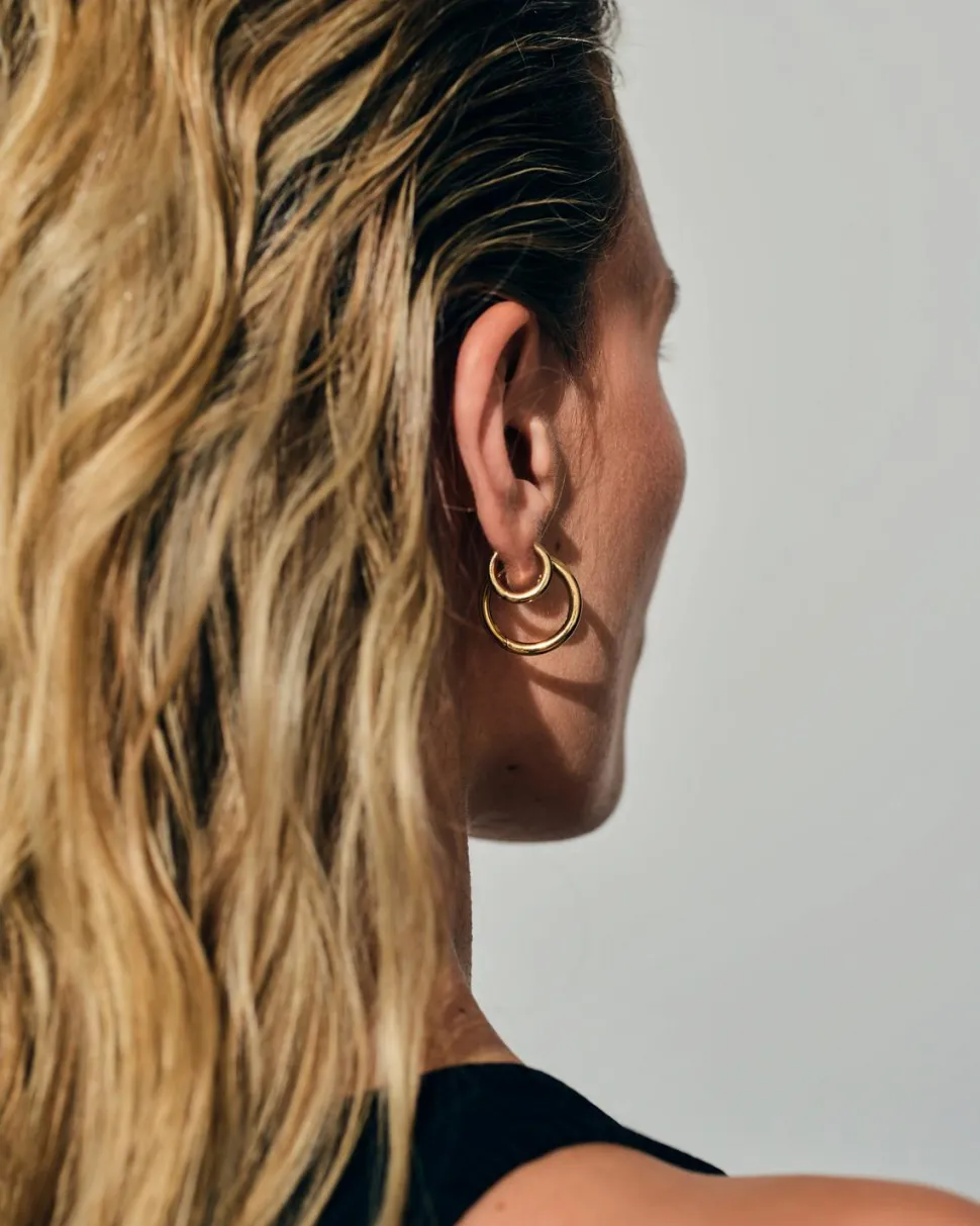 Classic Hoop Medium Gold