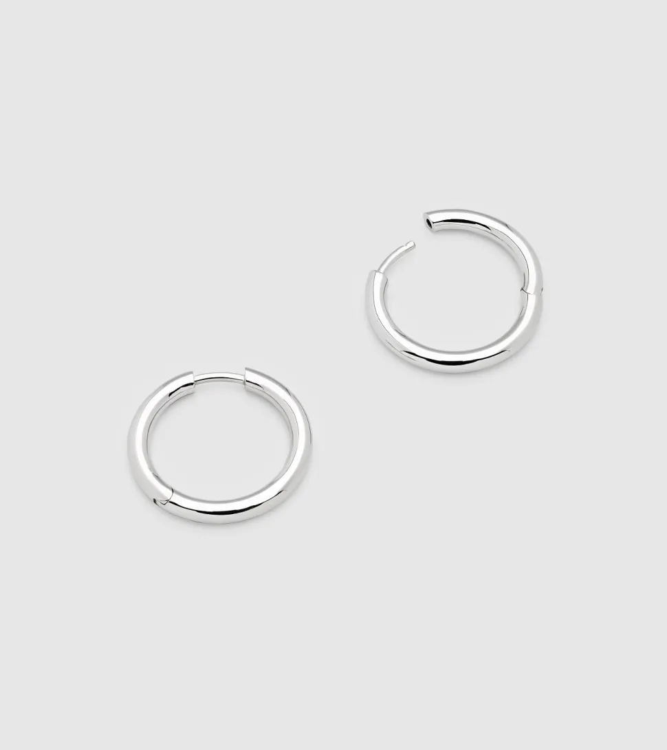 Classic Hoop Medium Silver
